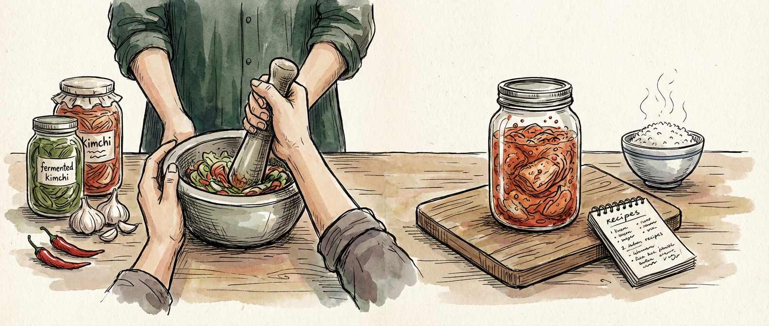 I Tried the Smash-Ferment Method That's All Over Korean Food TikTok — And My Kimchi Has Never Been Better