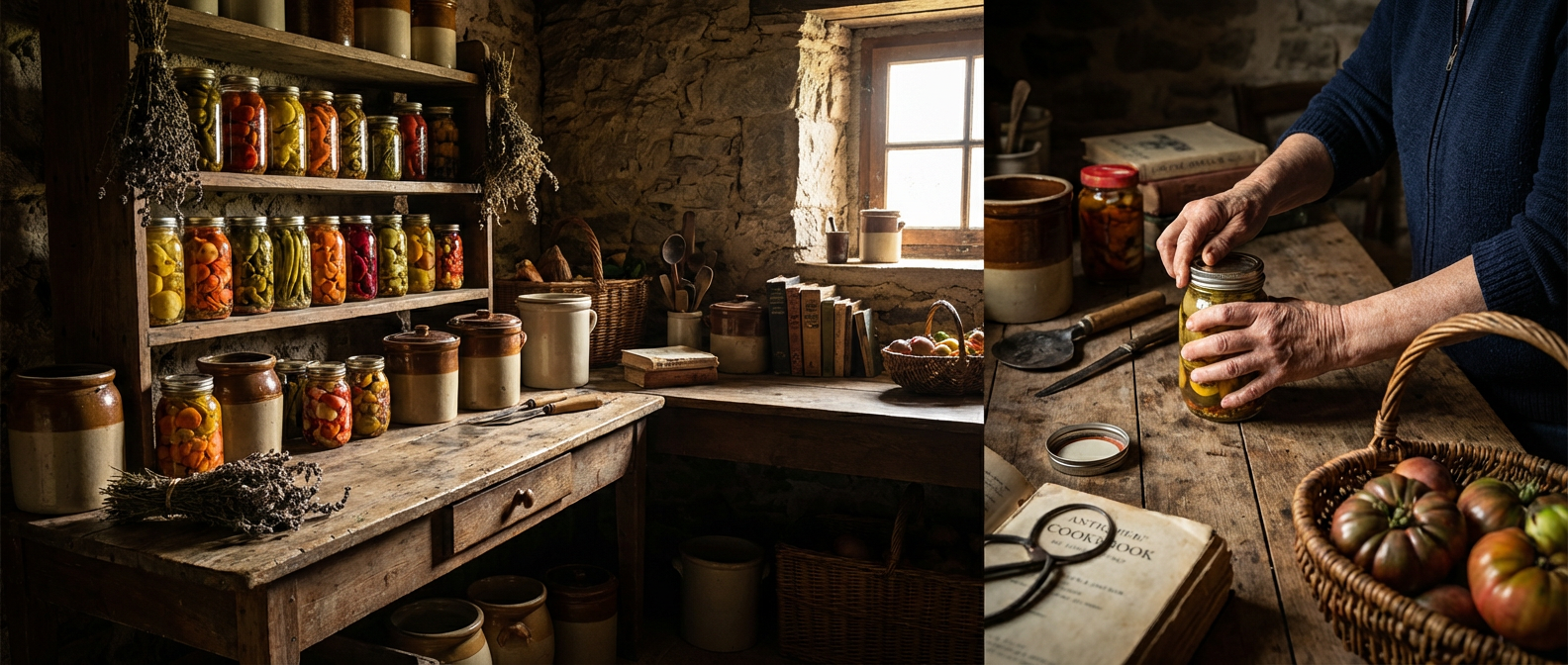 When Abundance Meets Winter: The Ancient Art of Keeping Summer Alive